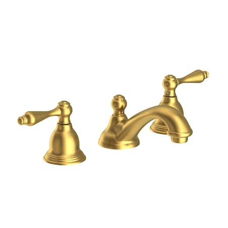 Newport Brass Widespread Lavatory Faucet in Satin Brass (Pvd) 850-04